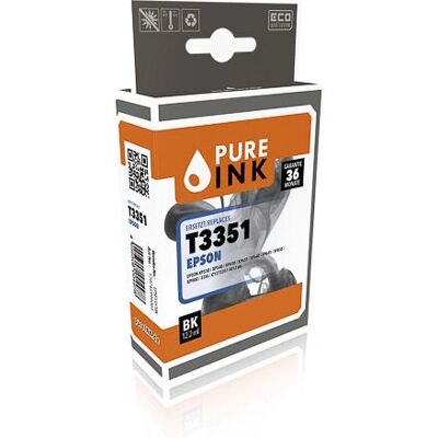Pure Ink - T3351 - Noir - Cartouche d'encre Pure Ink - T3351 - Noir - Cartouche d'encre