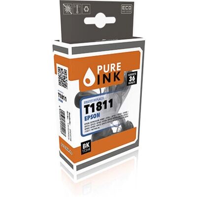 Pure Ink - EPST1811BK - Noir - 11.5ml - Cartouche d'encre Pure Ink - EPST1811BK - Noir - 11.5ml - Cartouche d'encre