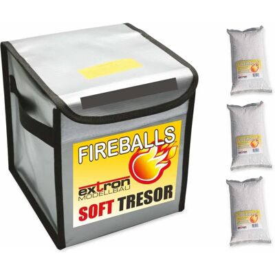 Extron Fireballs Contenant Sûr pour LiPo - Stockage Sécurisé - Publicité Extron Fireballs Contenant Sûr pour LiPo - Stockage Sécurisé - Publicité