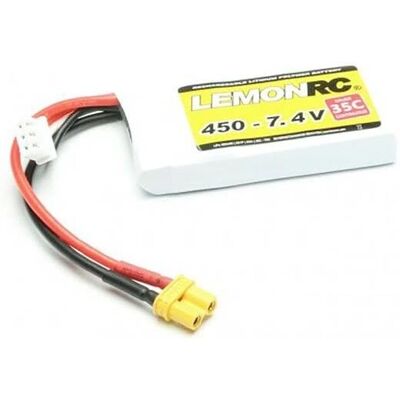 Batería LemonRC 7.4V 450mAh LiPo - Energía para Modelismo R/C Batería LemonRC 7.4V 450mAh LiPo - Energía para Modelismo R/C