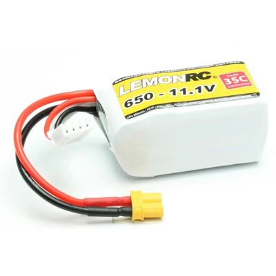 LemonRC 11,1V 650mAh 3S Batería LiPo - Deportes en Modelos RC LemonRC 11,1V 650mAh 3S Batería LiPo - Deportes en Modelos RC