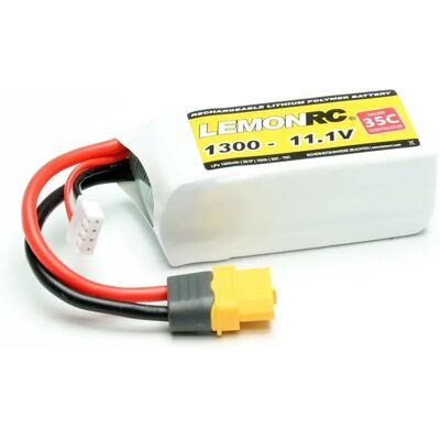 Pichler LemonRC Pack de batería 11.1V 1300mAh 3S 35C Pichler LemonRC Pack de batería 11.1V 1300mAh 3S 35C