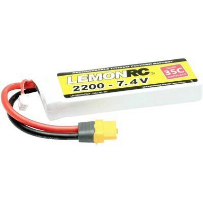 LemonRC Batería RC 2200mAh 7.4V 2S1P LemonRC Batería RC 2200mAh 7.4V 2S1P