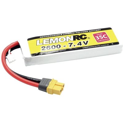 LemonRC Batterij Pack 7.4V 2600mAh LiPo LemonRC Batterij Pack 7.4V 2600mAh LiPo