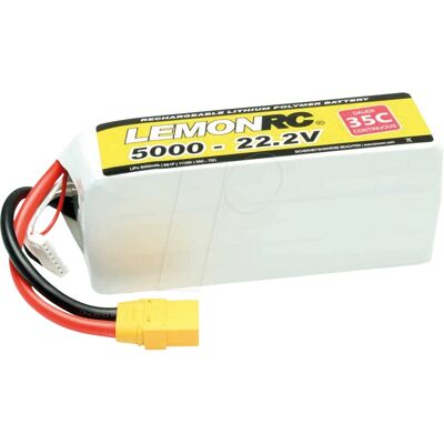 LemonRC Pack de Batterie LiPo 18.5V 5000mAh - Modélisme RC - Publicité LemonRC Pack de Batterie LiPo 18.5V 5000mAh - Modélisme RC - Publicité