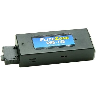FliteZone Hughes MD500 LiPo Akku - 1200mAh, 7.4V, Hartschale, USB-C FliteZone Hughes MD500 LiPo Akku - 1200mAh, 7.4V, Hartschale, USB-C