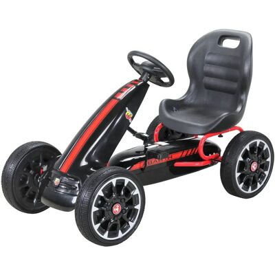 ABARTH - FS595 - Schwarz - Pedal Go-Kart ABARTH - FS595 - Schwarz - Pedal Go-Kart