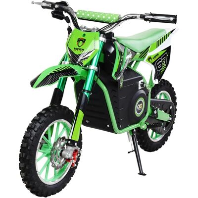 Actionbikes Motors Viper Mini Crossbike - Elektrisch, Grün, 3-Gang Actionbikes Motors Viper Mini Crossbike - Elektrisch, Grün, 3-Gang