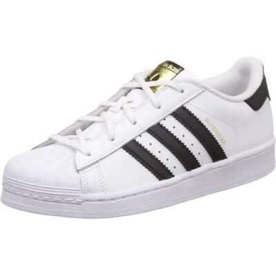 Adidas Superstar BA8378 Zapatos infantiles blancos - Zapatos Adidas Superstar BA8378 Zapatos infantiles blancos - Zapatos