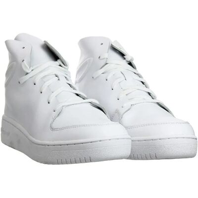 Adidas Attitude Nuude Witte Leren Sneakers - Sneakers Adidas Attitude Nuude Witte Leren Sneakers - Sneakers