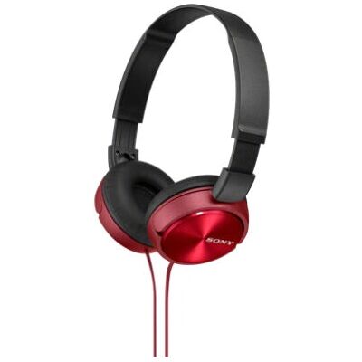 Słuchawki Sony MDR-ZX310 - Składane, Czerwone - Pełnowymiarowe Słuchawki Sony MDR-ZX310 - Składane, Czerwone - Pełnowymiarowe