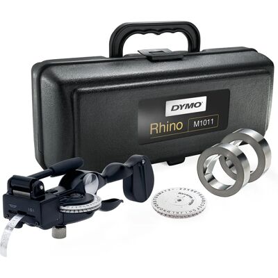 Dymo Rhino M1011 Estojo rígido - Etiquetadora - Ferramenta de gravação industrial Dymo Rhino M1011 Estojo rígido - Etiquetadora - Ferramenta de gravação industrial