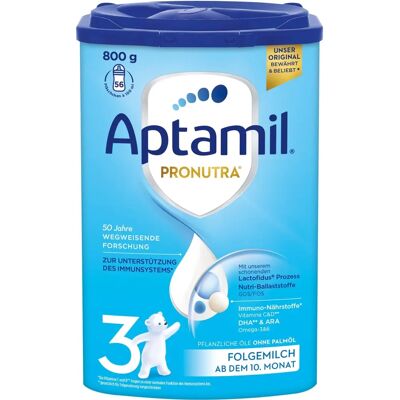 Milupa Aptamil 3 Folgemilch - Babynahrung ab 10 Monaten Milupa Aptamil 3 Folgemilch - Babynahrung ab 10 Monaten