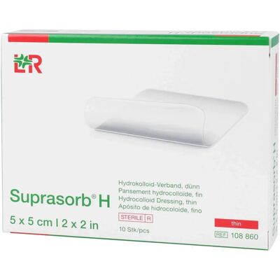 Lohmann & Rauscher Suprasorb H Dünner Hydrokolloidverband - Wundverband Lohmann & Rauscher Suprasorb H Dünner Hydrokolloidverband - Wundverband