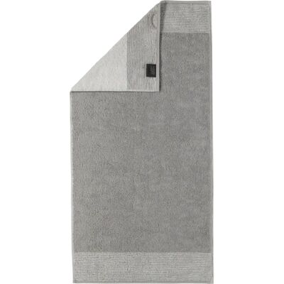Cawö Luxury Home Two-Tone 590 - Kleur: platina - Handdoek 50x100 cm Cawö Luxury Home Two-Tone 590 - Kleur: platina - Handdoek 50x100 cm