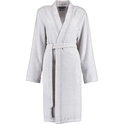 Cawö Damen Bademantel Hellgrau 1214 - Bathrobe Cawö Damen Bademantel Hellgrau 1214 - Bathrobe