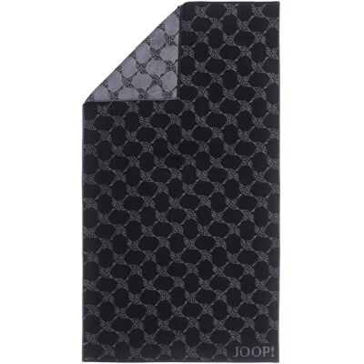 JOOP! Duschtuch Classic Cornflower Schwarz 80x150cm JOOP! Duschtuch Classic Cornflower Schwarz 80x150cm