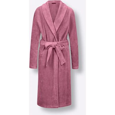 SELECTED HOMME Rosa Velvet Bademantel - Hausmantel SELECTED HOMME Rosa Velvet Bademantel - Hausmantel
