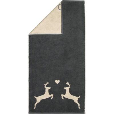 Cawö - 6228 - Graphit - 70 x 140 cm - Bath towel Cawö - 6228 - Graphit - 70 x 140 cm - Bath towel