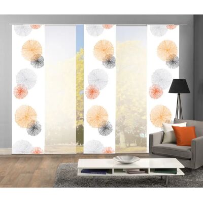 HOME WOHNIDEEN Scoppio Orange Gardinen - Gardinen HOME WOHNIDEEN Scoppio Orange Gardinen - Gardinen