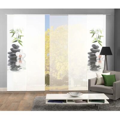 HOME WOHNIDEEN RUSKIN - Grüne Gardinen 245x60 cm HOME WOHNIDEEN RUSKIN - Grüne Gardinen 245x60 cm