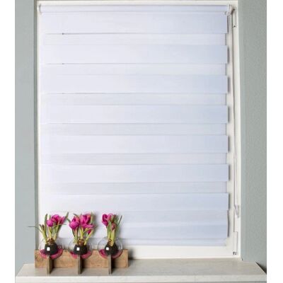 Persianas Zebra duplas de HOME WOHNIDEEN - Proteção solar - 150x100cm Persianas Zebra duplas de HOME WOHNIDEEN - Proteção solar - 150x100cm
