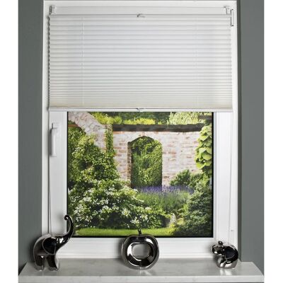 Home Wohnideen Nolan Weiß Fensterjalousien - 70x210cm Home Wohnideen Nolan Weiß Fensterjalousien - 70x210cm