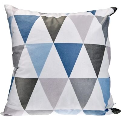 HOME WOHNIDEEN SISORI - Coussin décoratif bleu 40x40cm HOME WOHNIDEEN SISORI - Coussin décoratif bleu 40x40cm