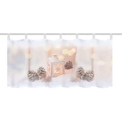 HOME WOHNIDEEN LATERNE Voile transparent beige - Ride HOME WOHNIDEEN LATERNE Voile transparent beige - Ride