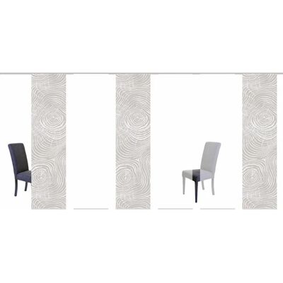 HOME WOHNIDEEN MADERAS Weiß - 245x60cm Gardine HOME WOHNIDEEN MADERAS Weiß - 245x60cm Gardine