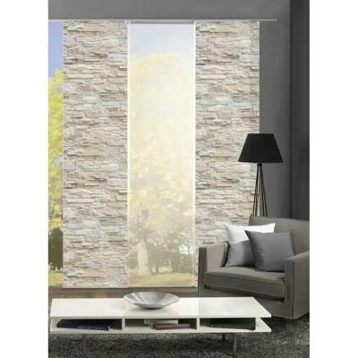 HOME WOHNIDEEN Wandgardin Wallis - 245x60cm, Grau HOME WOHNIDEEN Wandgardin Wallis - 245x60cm, Grau
