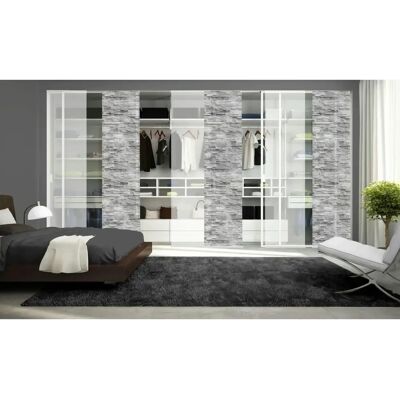 HOME WOHNIDEEN Wallis Raumteiler - Halbtransparent HOME WOHNIDEEN Wallis Raumteiler - Halbtransparent