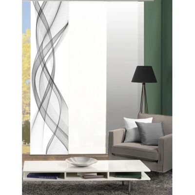 HOME WOHNIDEEN FeroLA Grau 245cm Halbtransparenter Rolloband HOME WOHNIDEEN FeroLA Grau 245cm Halbtransparenter Rolloband