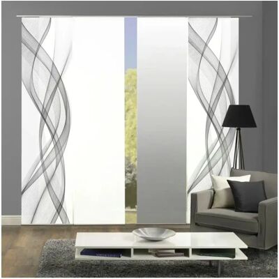 HOME WOHNIDEEN Ferroa Plissee - 245x60cm, Grau HOME WOHNIDEEN Ferroa Plissee - 245x60cm, Grau