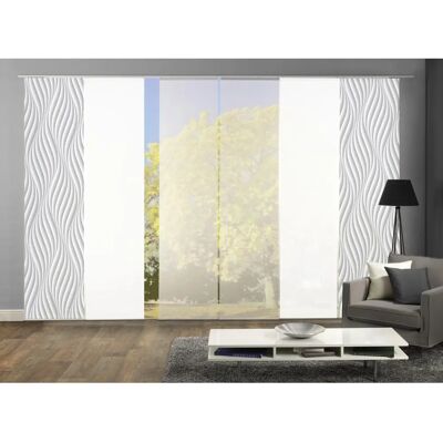 HOME WOHNIDEEN ROSIES Rosa Halbtransparente Polyester Gardine - Vorhang HOME WOHNIDEEN ROSIES Rosa Halbtransparente Polyester Gardine - Vorhang