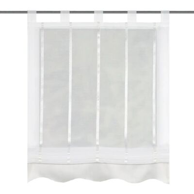 HOME WOHNIDEEN Kathy Beige Transparent Raffrollo - Raffrollo HOME WOHNIDEEN Kathy Beige Transparent Raffrollo - Raffrollo