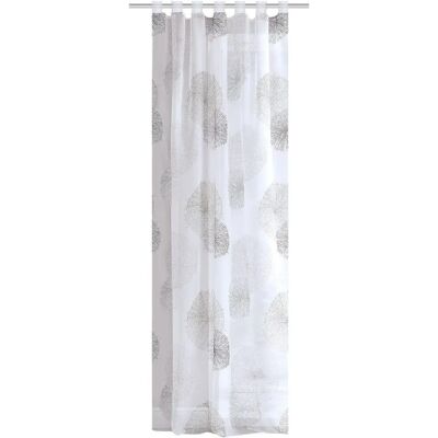HOME WOHNIDEEN Rawlins Grau Gardine - Vorhang HOME WOHNIDEEN Rawlins Grau Gardine - Vorhang