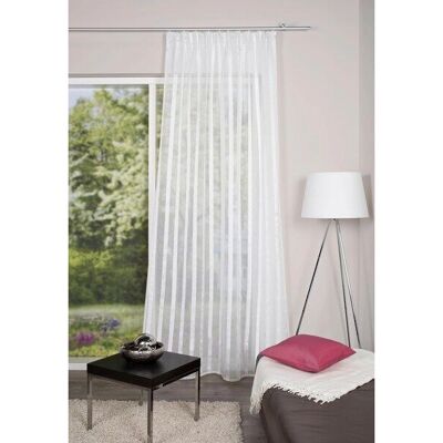 HOME WOHNIDEEN EIKE Gardinen - Weiß - 245x140 HOME WOHNIDEEN EIKE Gardinen - Weiß - 245x140