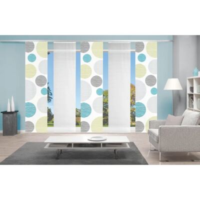 HOME WOHNIDEEN VISION S 5ER SET BORDEN - Schiebevorhang HOME WOHNIDEEN VISION S 5ER SET BORDEN - Schiebevorhang