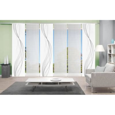 HOME WOHNIDEEN VISION S 6ER SET HEIGHTS - Schiebegardine HOME WOHNIDEEN VISION S 6ER SET HEIGHTS - Schiebegardine
