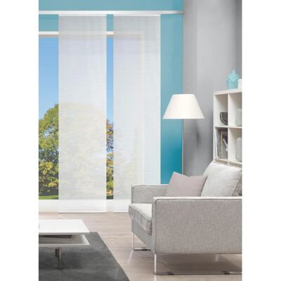 VISION S 2er Set Weiße halbtransparente Schiebegardinen - Produkt VISION S 2er Set Weiße halbtransparente Schiebegardinen - Produkt
