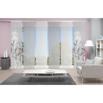 Home WOHNIDEEN Semora Grau Panel Vorhang-Set - Raumteiler & Sichtschutz Home WOHNIDEEN Semora Grau Panel Vorhang-Set - Raumteiler & Sichtschutz