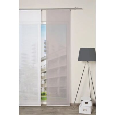 HOME WOHNIDEEN Taupe Halbtransparente Bambus-Optik 60x260cm Schiebegardine HOME WOHNIDEEN Taupe Halbtransparente Bambus-Optik 60x260cm Schiebegardine