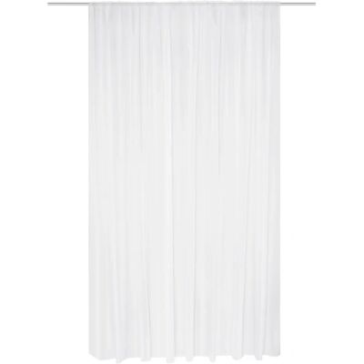 HOME WOHNIDEEN KYRA Voile Blanc Rideau - Décoration Fenêtre HOME WOHNIDEEN KYRA Voile Blanc Rideau - Décoration Fenêtre
