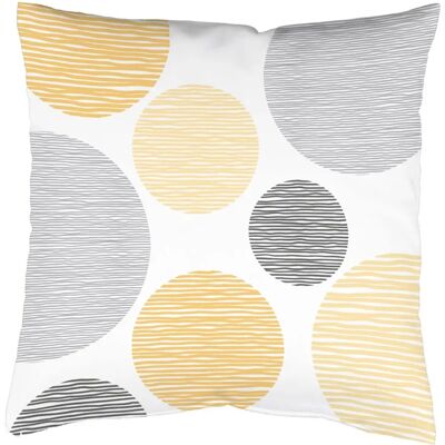 Gelbes Dekokissen - 40x40 cm - Dekoratives Kissen Gelbes Dekokissen - 40x40 cm - Dekoratives Kissen