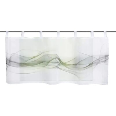 HOME WOHNIDEEN HAZE Gris 45x120cm Voile Transparent - Rideaux HOME WOHNIDEEN HAZE Gris 45x120cm Voile Transparent - Rideaux
