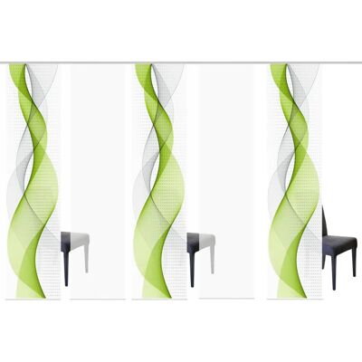 HOME WOHNIDEEN OPALIA - Halbtransparente Gardine HOME WOHNIDEEN OPALIA - Halbtransparente Gardine