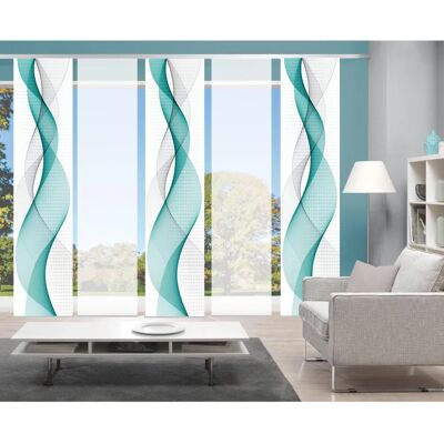 HOME WOHNIDEEN OPALIA 5ER SET - Gardinen HOME WOHNIDEEN OPALIA 5ER SET - Gardinen