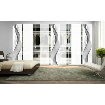 HOME WOHNIDEEN OPALIA 7ER SET - Gardinenpaneel HOME WOHNIDEEN OPALIA 7ER SET - Gardinenpaneel
