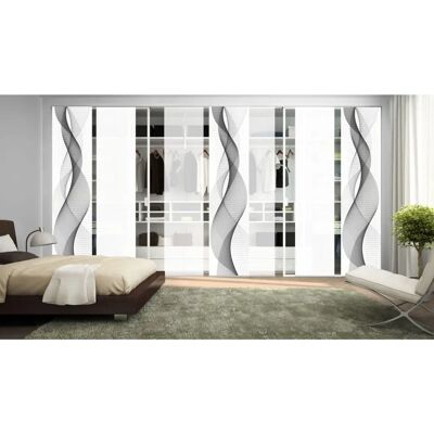 HOME WOHNIDEEN OPALIA 7ER SET - Gardinenpaneel HOME WOHNIDEEN OPALIA 7ER SET - Gardinenpaneel